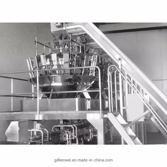 Imballaggio automatico in cartonatrice per alimenti/Produzione di scatole di cartone/Nastratura/Riempimento e sigillatura di sacchetti/Sigillatrice di casse/Formatrice di casse/Cartonatrice verticale o orizzontale/Astucciatrice